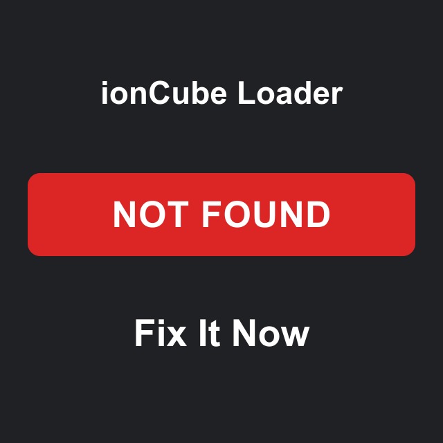 ionCube Loader Not Found: How to Fix It on cPanel and Plesk
